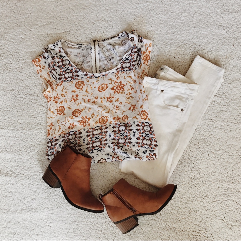 Lucky Brand floral top